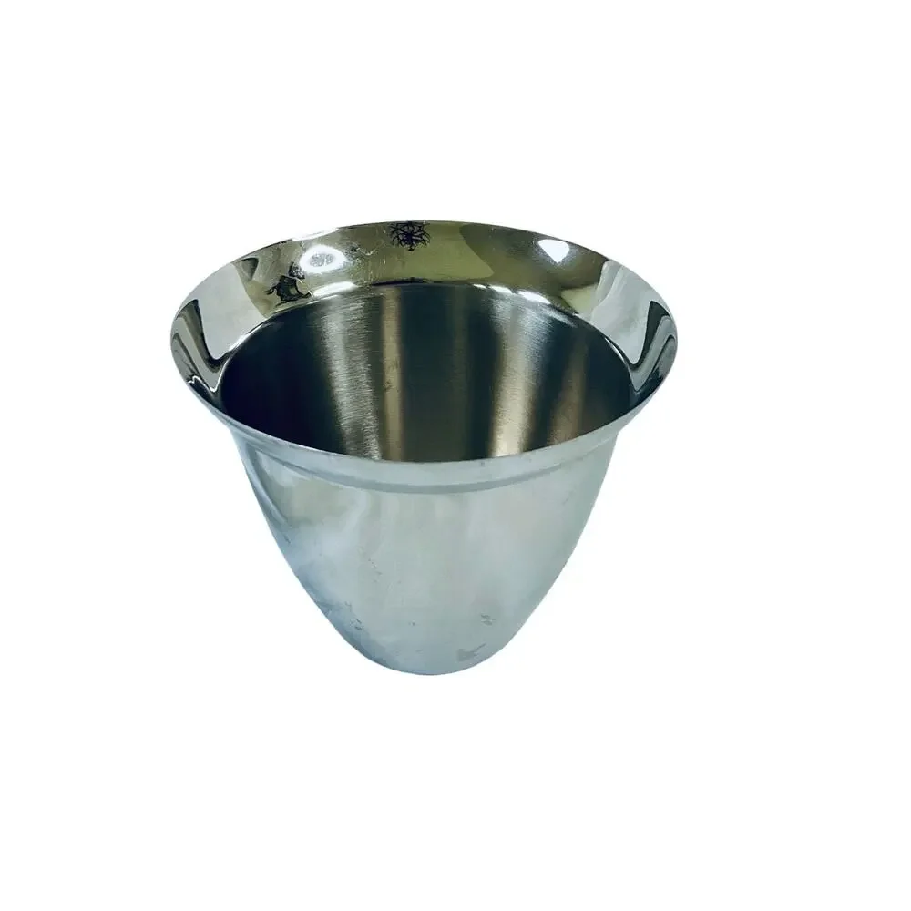 Vintage Stainless Ice Bucket / Wine Cooler